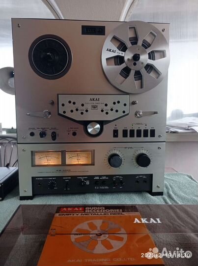 Катушечный магнитофон Akai GX- 266D комплект