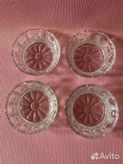 Розетки для варенья хрусталь
