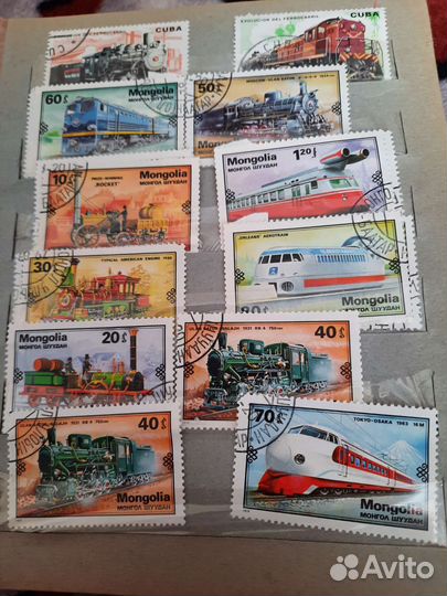 Почтовые марки СССР и других стран