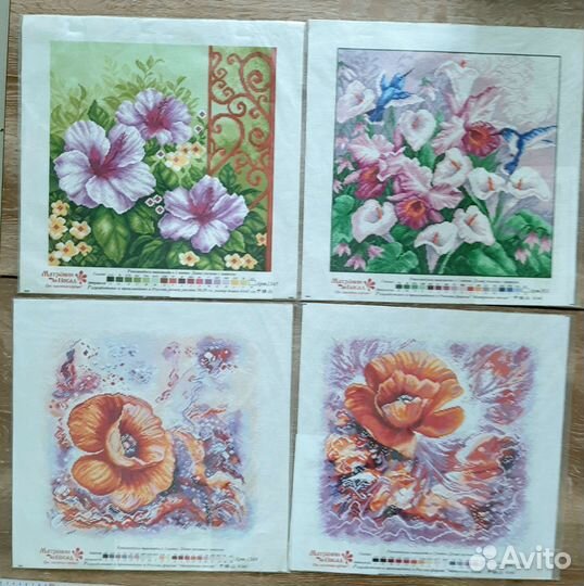 Вышивка крестиком схема на канве