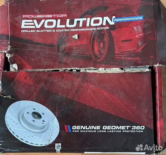 Передние тормозные диски Powerstop Infiniti Qx70