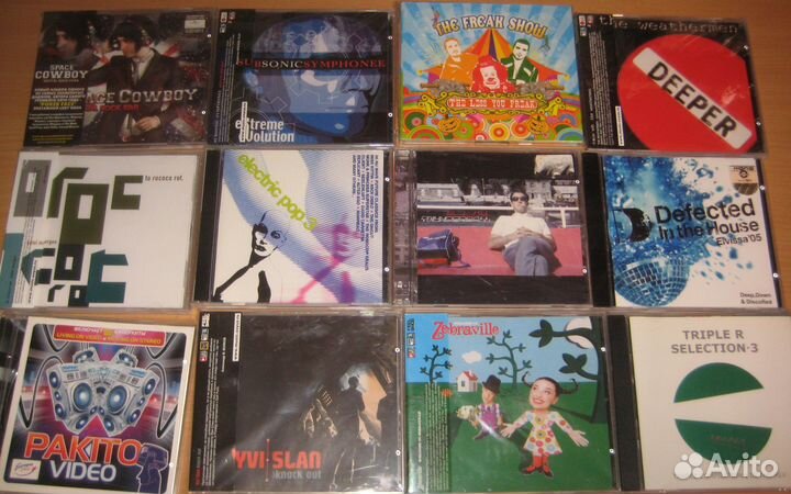 Лицензионные CD диски - electro, alternativ