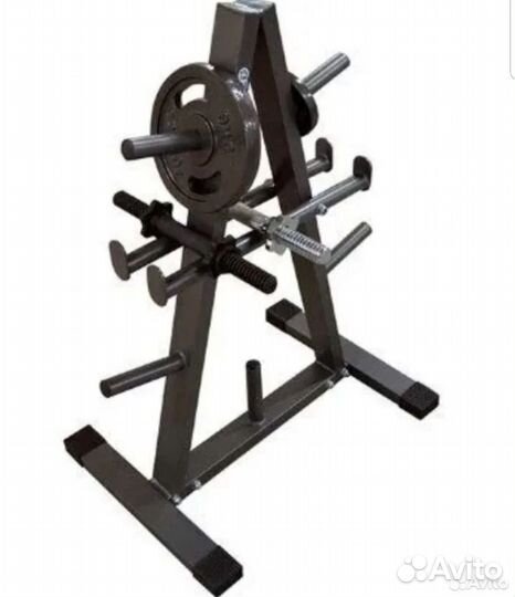 Стойка для блинов и грифов torneo