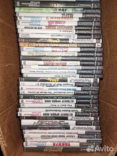 Диски PS1, PS2, Dreamcast