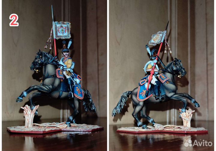 Оловянные солдатики армия Наполеона 1812 Саксонска