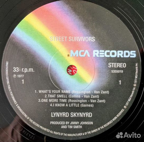 Lynyrd Skynyrd/ Street Survivors/ Vinyl (LP/180G)