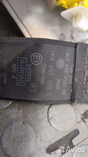 Ремень безопасности Volkswagen Golf 5, 2006