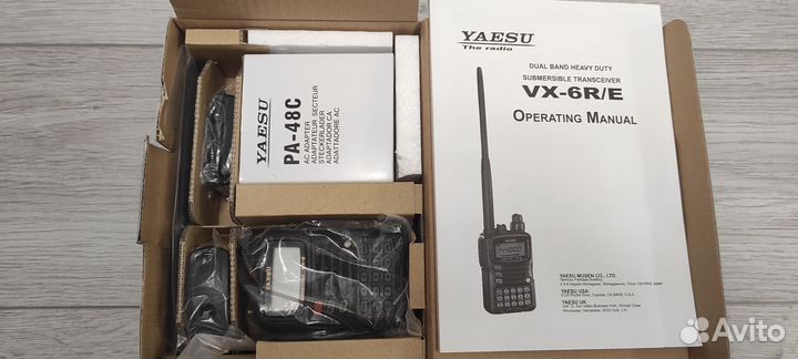 Радиостанция yaesu VX-6R/E