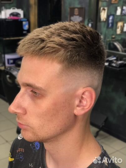 Мужская стрижка барбер