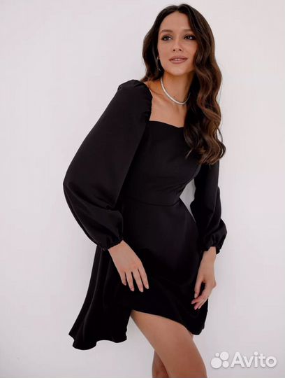 Вечернее платье 42 44 черное