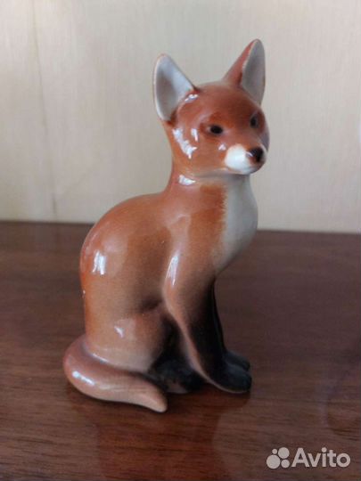 Лиса фигурка СССР