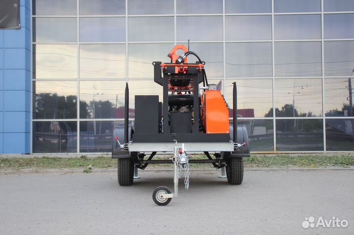 Мгбу Буровая установка гбу-24Л на прицепе