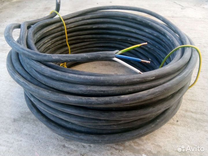 Кабель ввг нг 3*4.0