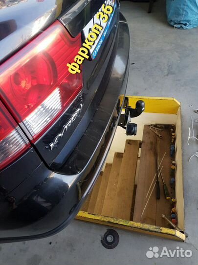 Фаркоп на SsangYong Kyron лидер плюс S205-F