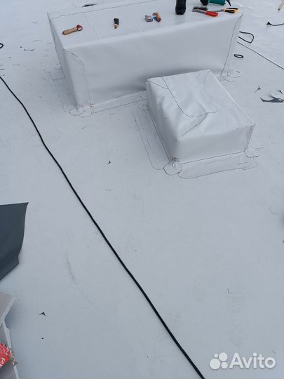 Кровельные работы пвх мембраны