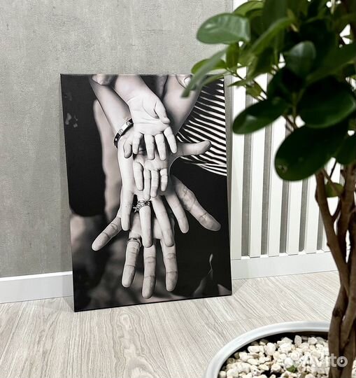 Печать на холсте