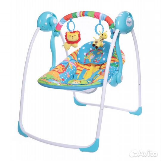 Электрокачели Baby Care Safari с адаптером