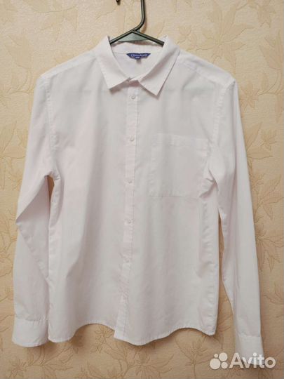 Рубашка школьная для мальчика, р-р 164
