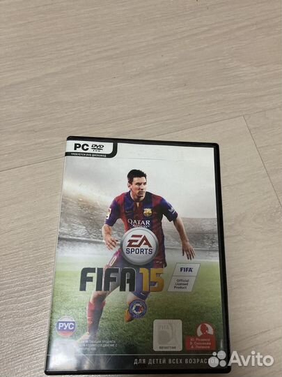Fifa 15 коробка без диска