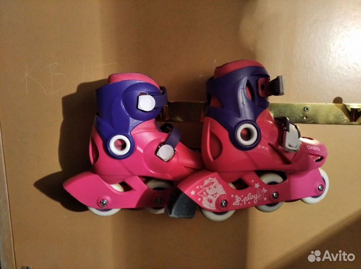 Роликовые коньки детские раздвижные
