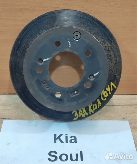Диск тормозной задний Kia Soul, 2012г