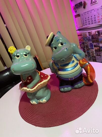 Копилка бегемот