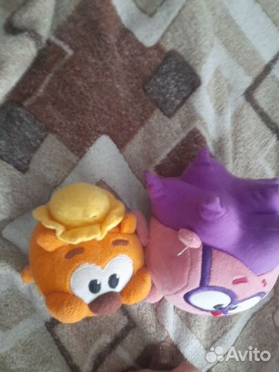 Смешарики плюшивые игрушки