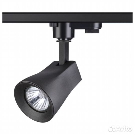 Светильник трековый novotech Pipe 1х50Вт GU10 алюм