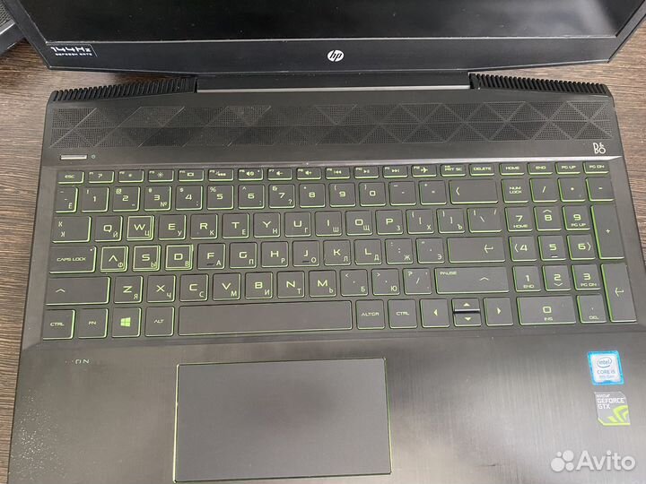 Ноутбук HP pavilion gaming laptop 15-cx0098ur