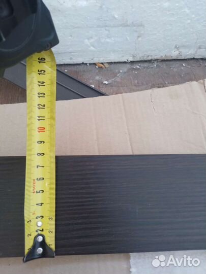 Доборы цвета венге