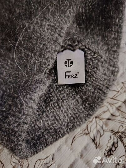 Шапка женская с платком (комплект)