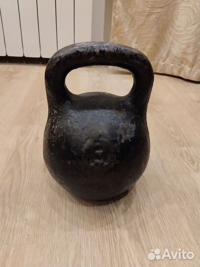 Гиря 24 кг СССР