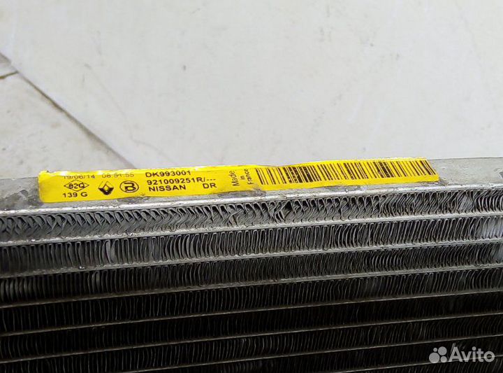 Радиатор кондиционера (конденсер) Nissan Qashqai 2