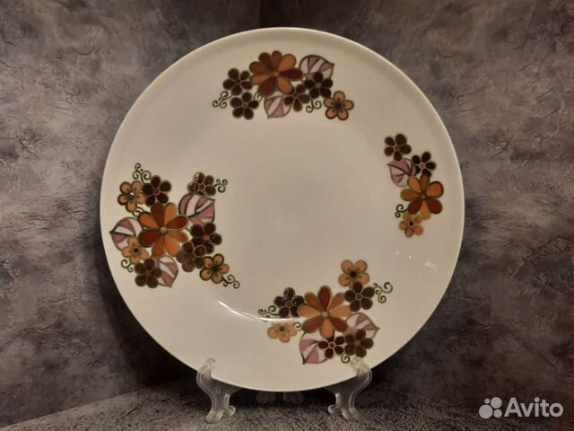 Блюдо большое фарфор гдр