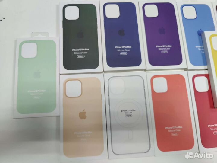 Чехол iPhone 12 Pro Max Silicone Case Оригинал 1:1