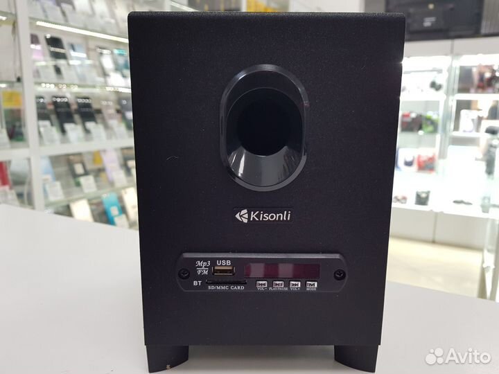 Колонки для пк 2.1 (FM/BT/USB/AUX) TM-6000U