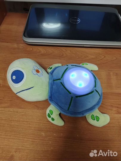 Игрушка Черепаха музык. и ночник