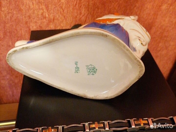 Статуэтка фарфор салфетница рыбка