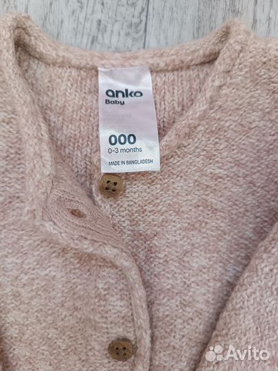 Платье и кардиган для девочки