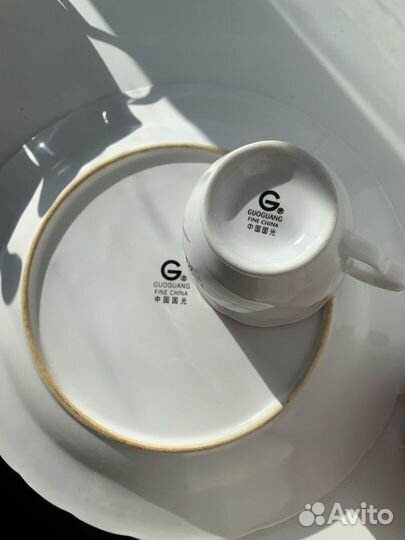 Фарфор времен СССР, производство Китай