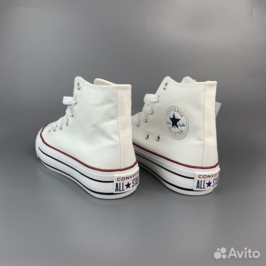 Кеды Converse All Star Platform белые