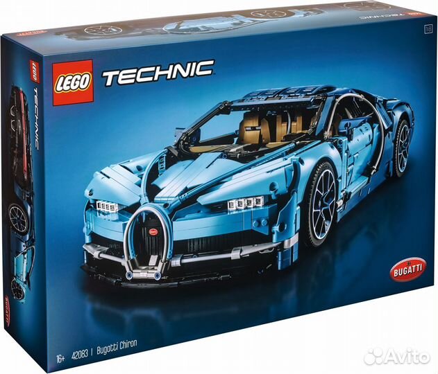 Новый Lego Technic 42083 Bugatti Chiron