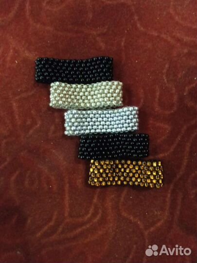 Кольцо из бисера