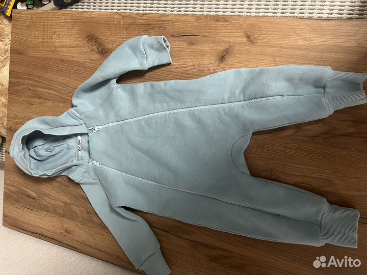 Комбинезон с начесом детский
