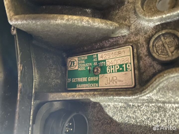 АКПП 6hp-19 JMR audi a6 c6 allroad 3.2 AUK
