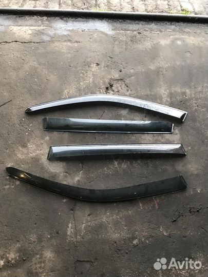 Дефлекторы на двери BMW e46 туринг