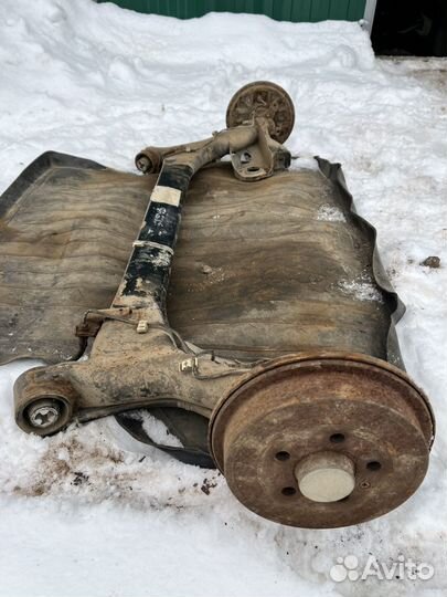 Задняя балка Skoda Fabia 1 1.4 (Шкода Фабия 1)