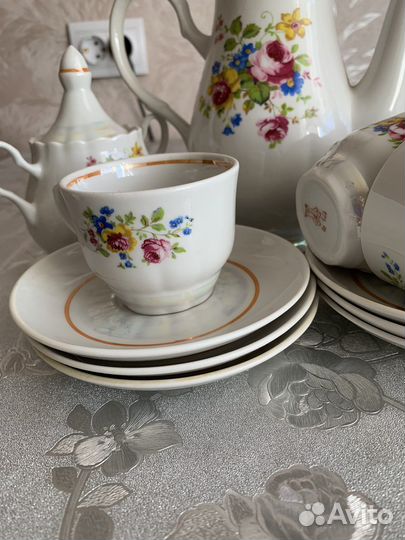 Чайно кофейный сервиз