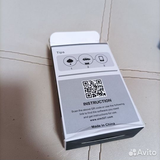 Сканер диагностический Elm 327