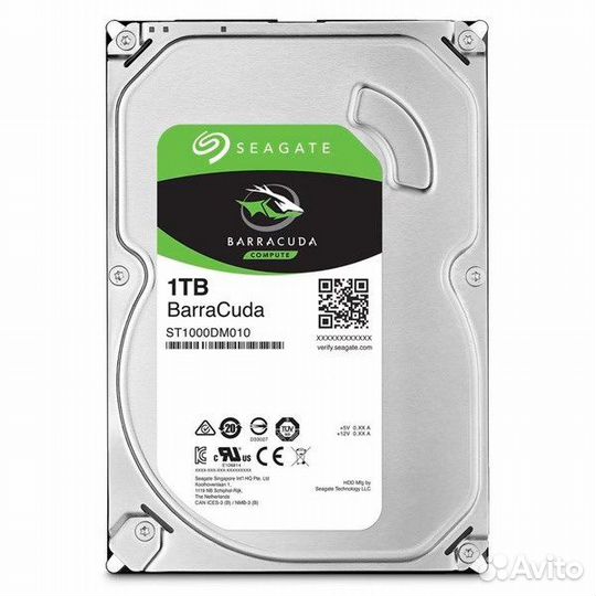 Жесткий диск seagate barracuda 1tb
